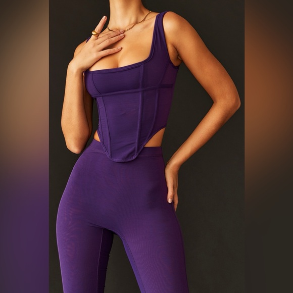 House of CB Tops - House of CB - Corset Top - Purple - New with Tag 🏷️ - Perfect Condition - Large